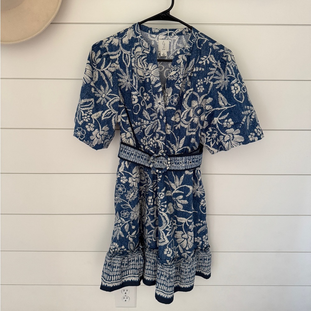 Farm Rio Lookalike Mini Dress with Belt